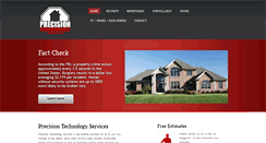 Desktop Screenshot of precisiontechnology.org